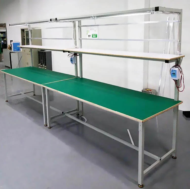 Customizable Size ESD Workbench with Steel and Aluminum Construction and 60KG Weight for Factory and Laboratory Use