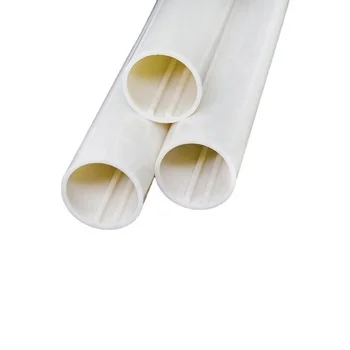 good quality factory directly plastics product manufacturing Extrusion non-toxic ABS white round tube PVC tube for toy