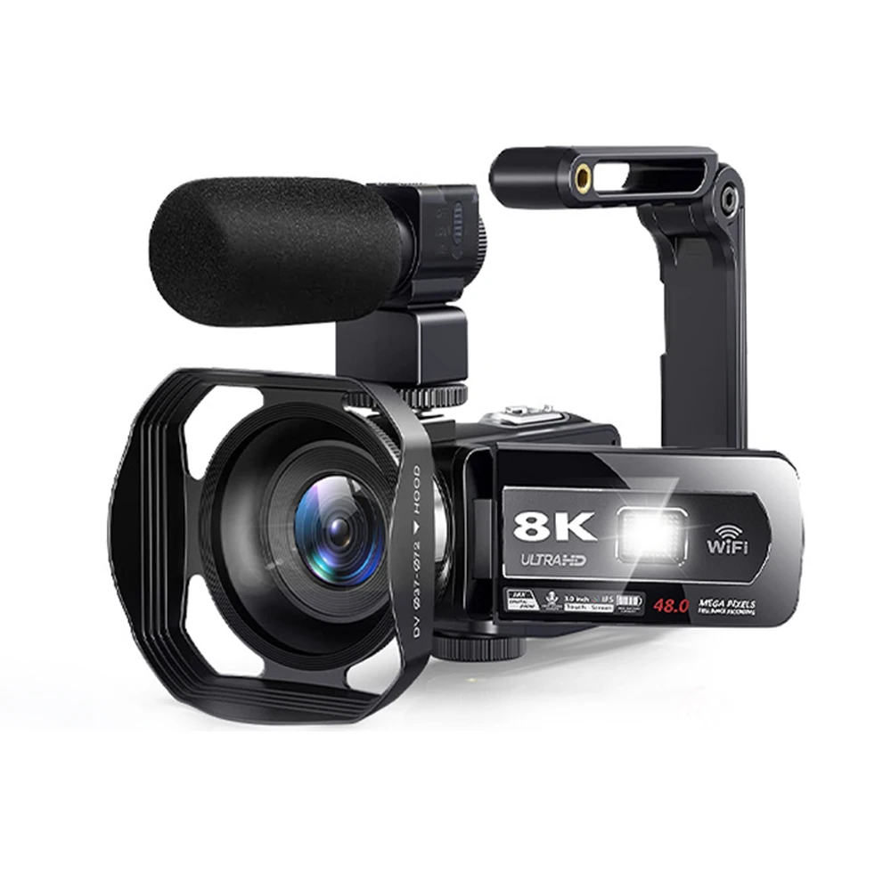 8K Video Recorder Camera for Vlogging Photography with WIFI