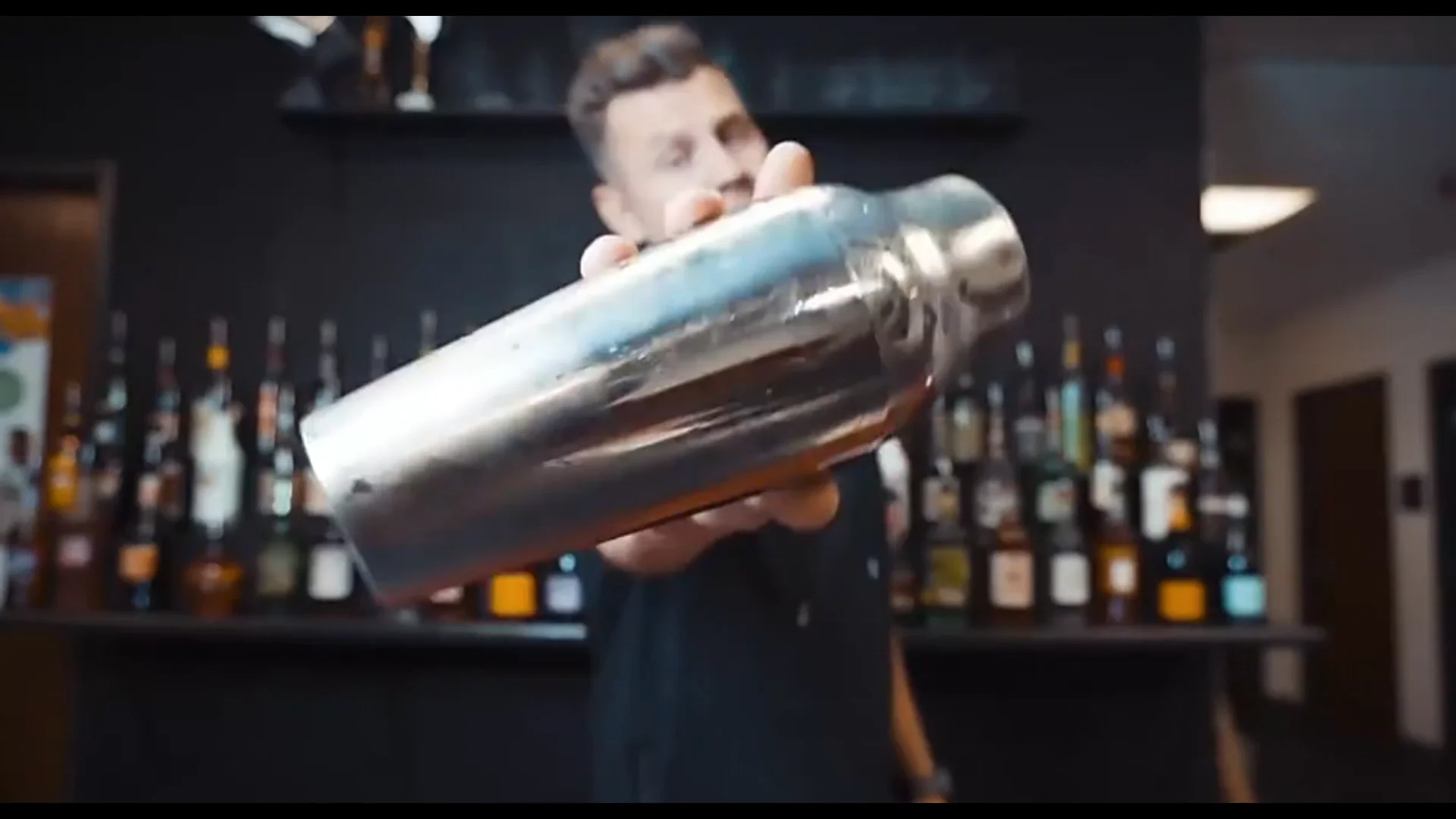 Stainless Steel Engraved Logo Branded Bar Tools Bartender Sets Cocktail