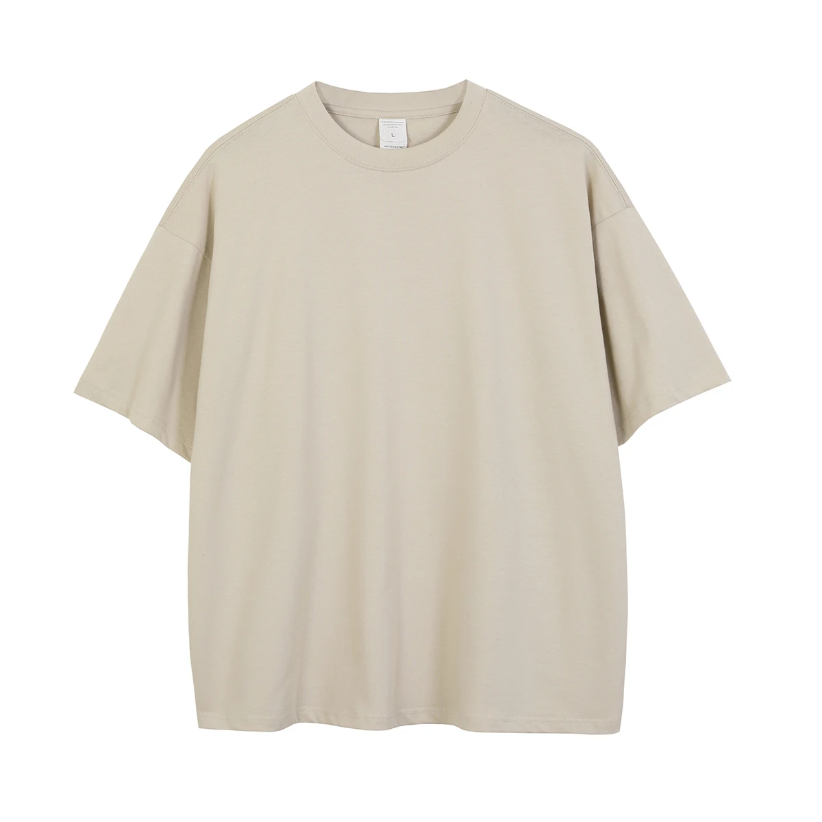 230g Heavy Cotton T Shirt Streetwear Blank Premium T-shirt Plus Size ...