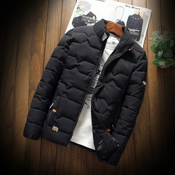 New Fashion 2024 Autumn Winter Men Warm Coat High Quality Mens Cotton Padded Jackets_voghion.com