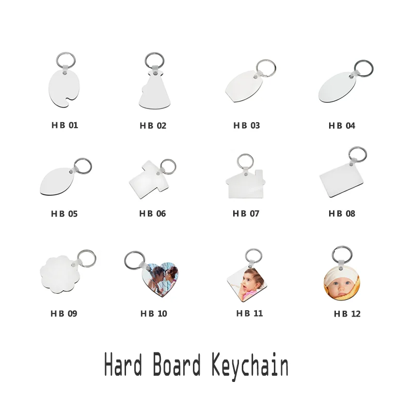 Customized Made Metal Blank Sublimation Keychains A22 - China