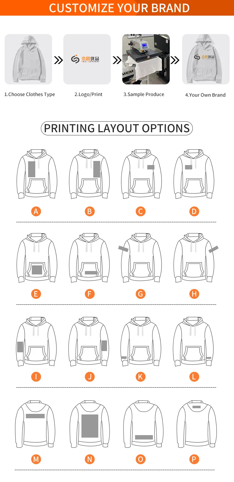 Shop Our Heavyweight 100% Cotton Hoodies with Custom Logos