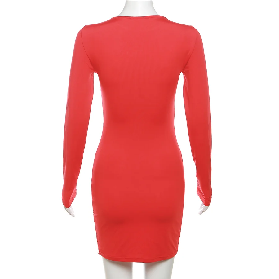 35453 Fashion Bodycon Dresses Night Club Wear Women Fall 2023 - Buy ...