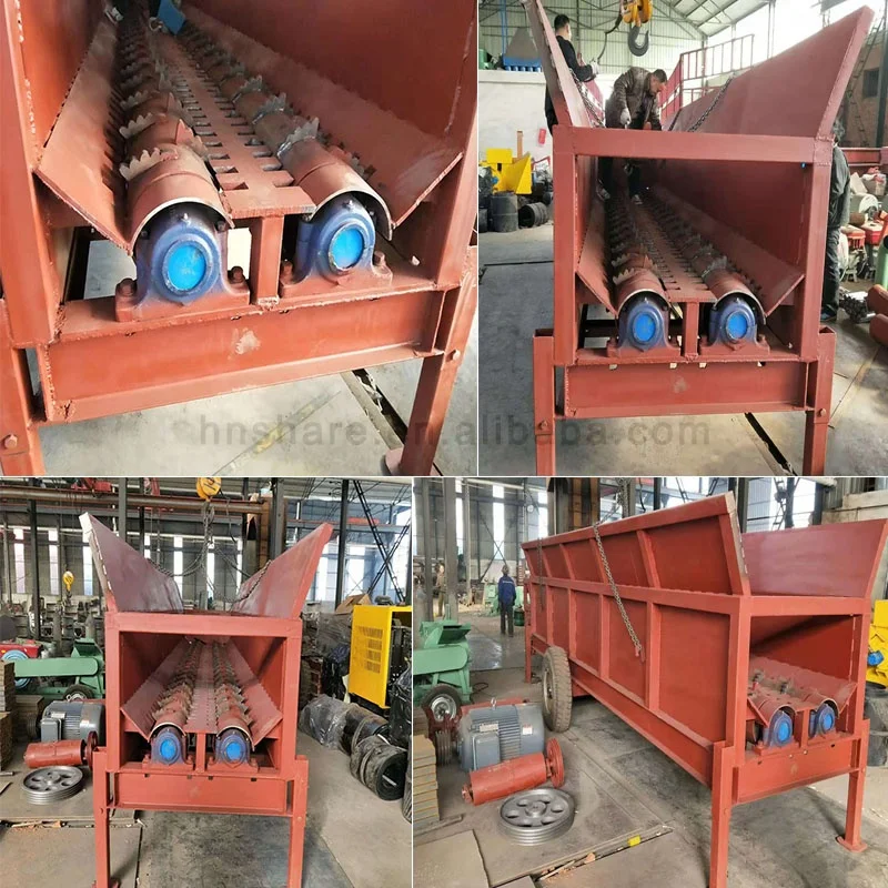 Automation Tree Bark Wooden Log Peeler Debarker Stripping Machine