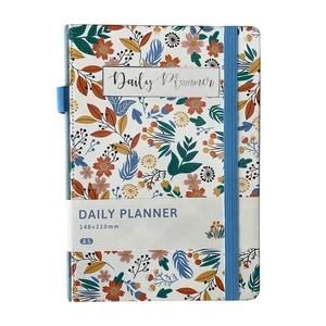 Notebook for StudentCustom Pu Leather Notebook Daily Planner Journal Diary Promotion School  Hardcover A5 Spiral Bound Paper