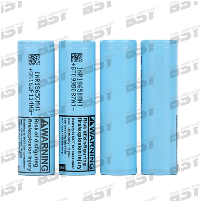New arrival  Blue MH1 18650  3200mah 10A 3.7V INR Rechargeable Battery