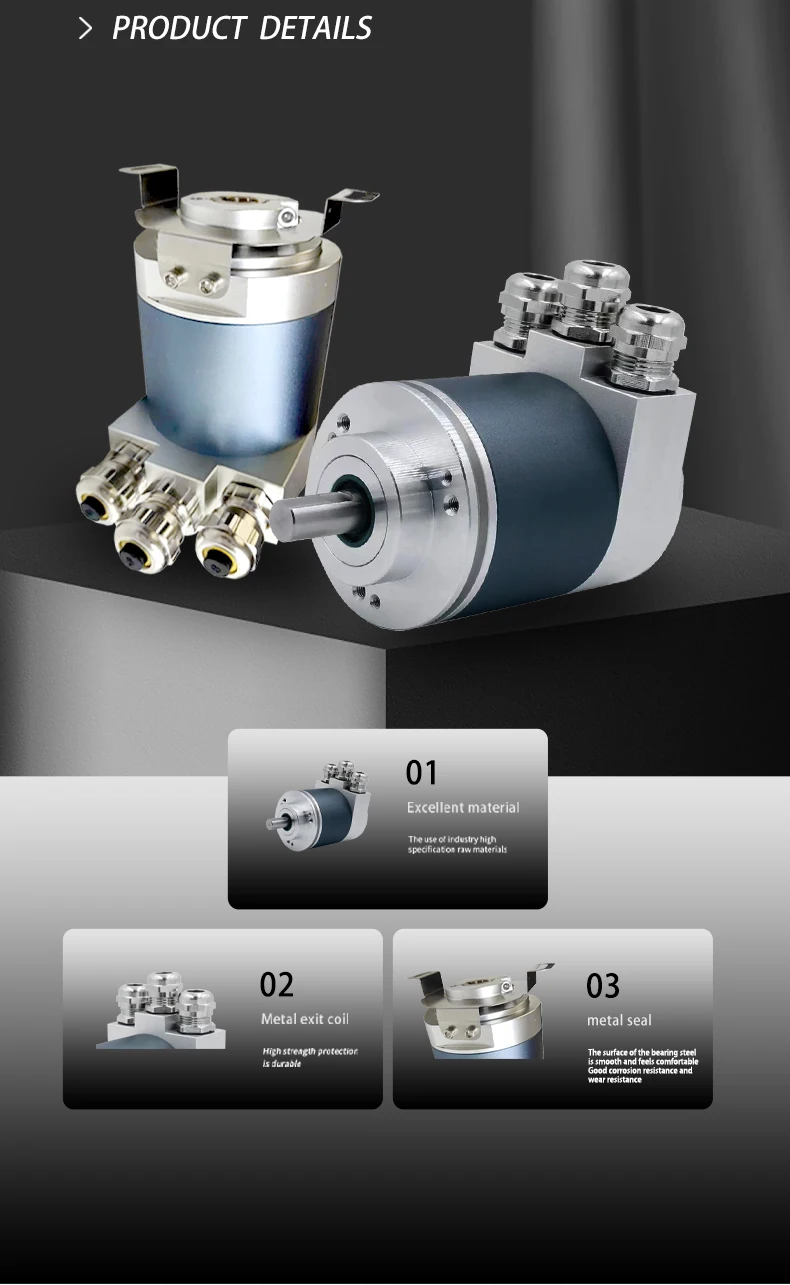 Isofu Shaft Multiturn Absolute Value Encoder,Modularization