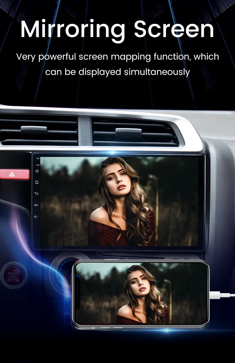 4.4 Universal Smart Android Plug and Play Auto dongle portable  box multimedia  Wired /Wireless Carplay supplier