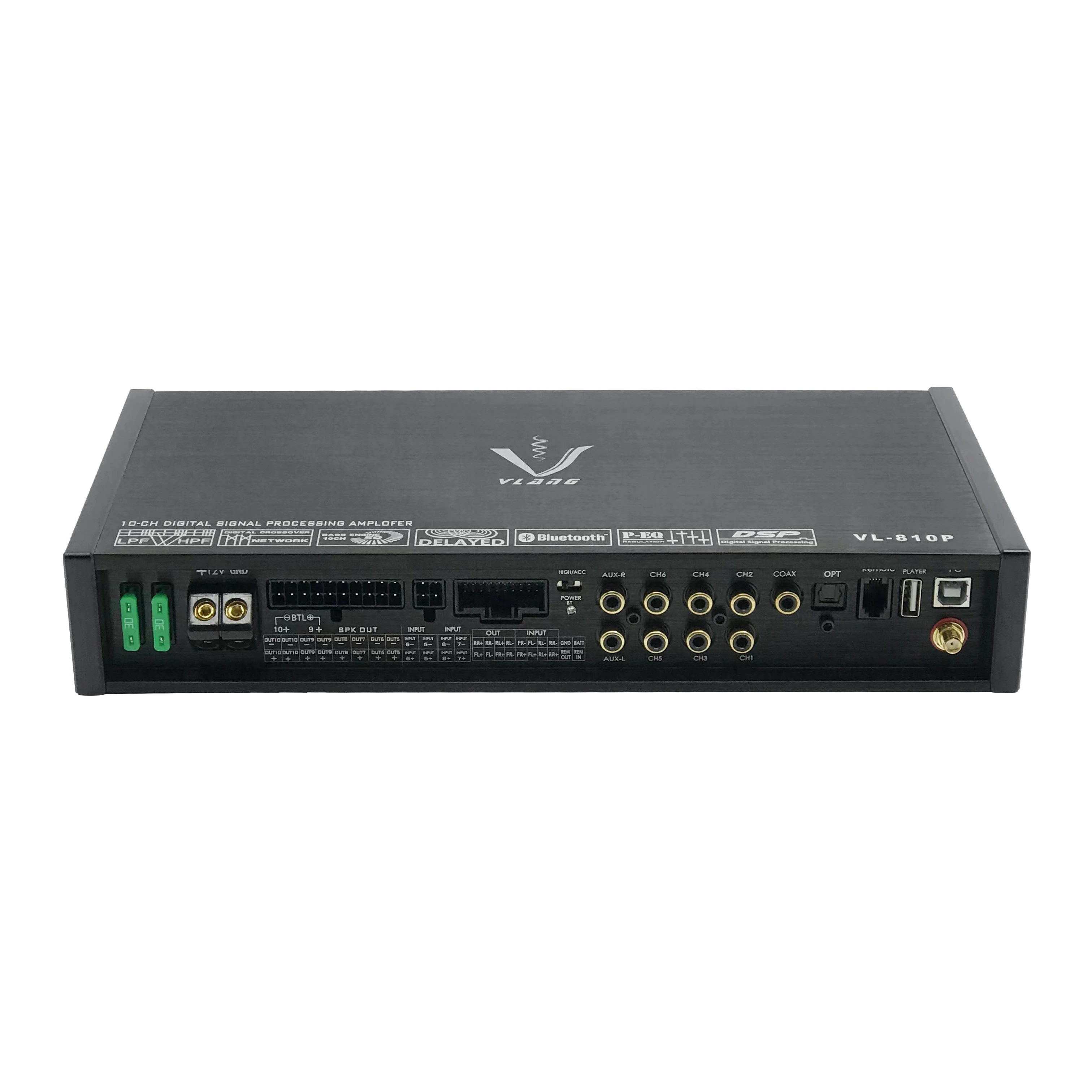 Vlang High Quality Factory Manufactures Professional Stereo Car Dsp