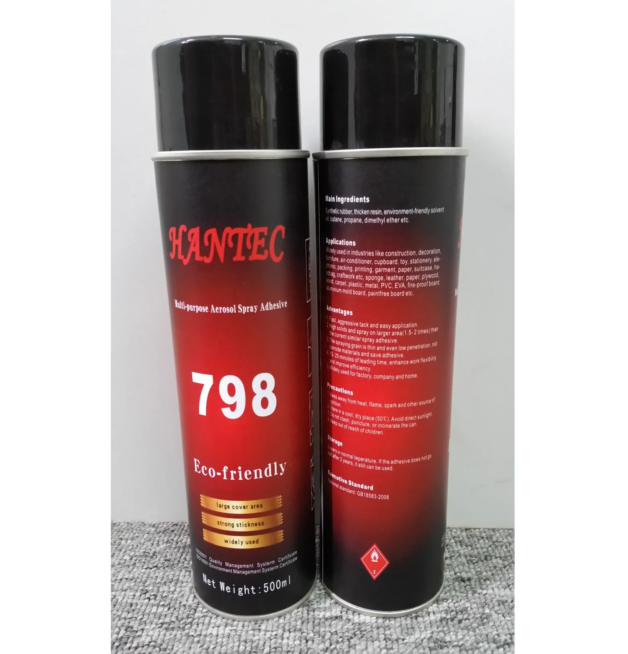 Multi Purpose Adhesive Waterproof Glue Spray For Fabric Carpet Floor