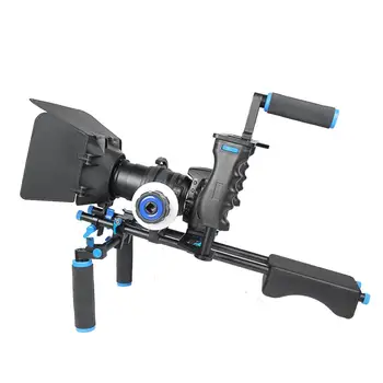 YELANGU D221 Professional Dslr Shoulder Rig Kit DSLR Video Camera Stabilizer Movie Shooting Equipment detail image