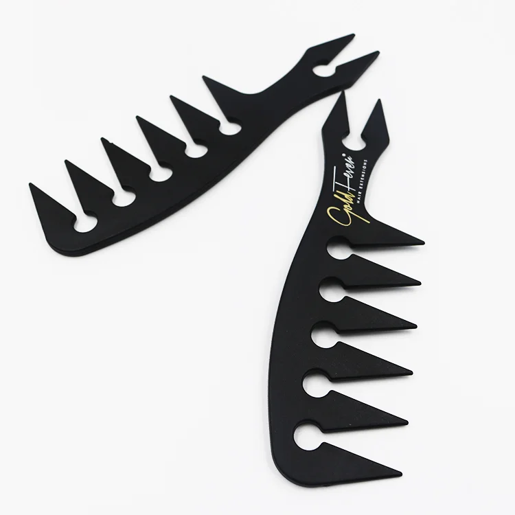 Частный логотип, Мужская масляная расческа, Расческа с широкими зубьями, Стайлинг волос, пушистая расческа, высокое предложение