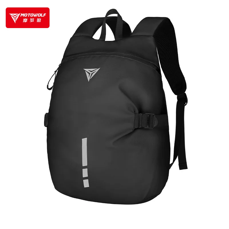 Motowolf Large Capacity Helmet Bag For Motorcycle Travel Backpack