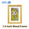 7.3Inch Wood Frame