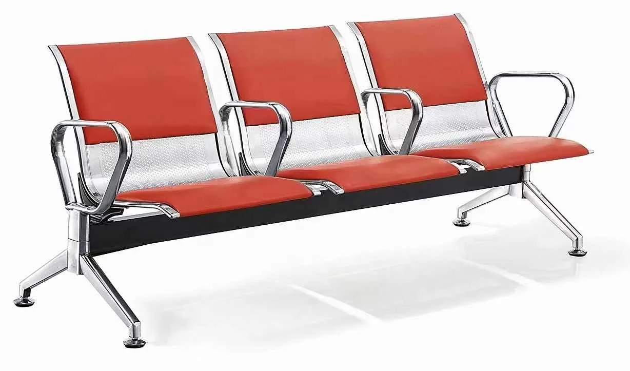 Hot Sale Customized 1-Seat 3-Seat 5-Seat Aluminum Alloy Modern Design Durable Infusion Chair Hospital Waiting Chairs School 4