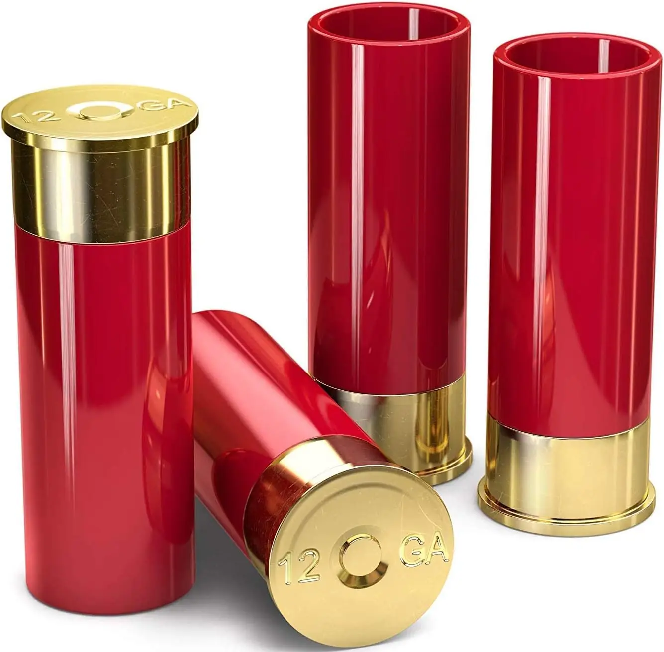 Tequila Custom Color Size Logo Printing Red Black Liquor Plastic Blank Shot Glasses for Any Occasion