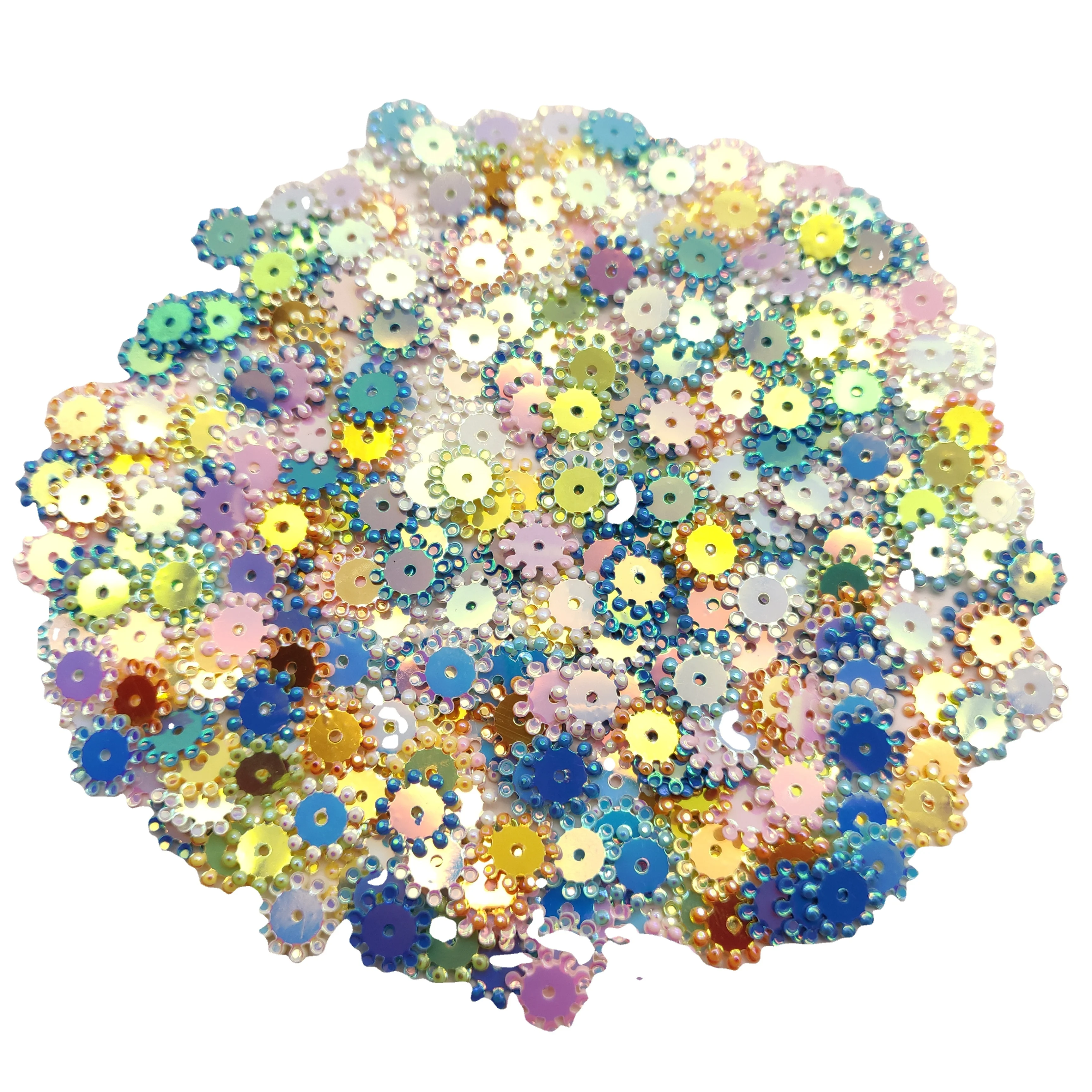 Wholesale Hot Selling Paillettes Flower Shaped Sequins for Garment DIY Decoration