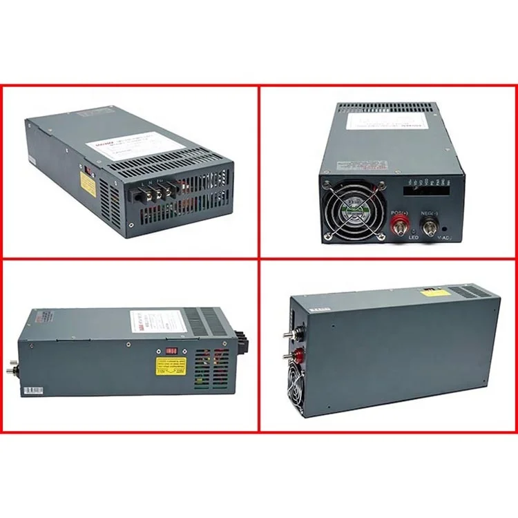 80a 12v 1000w Dc Power Transformer Smps S-1000-12 with CE ROHS
