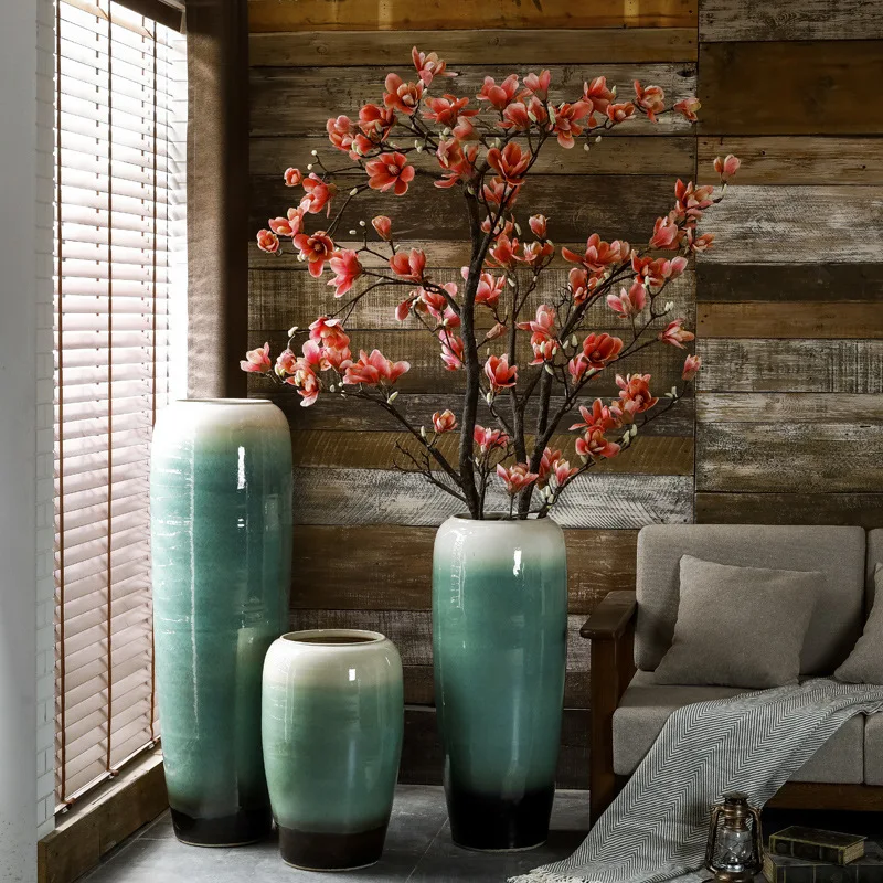Home Decor Modern Large Decorative Standing Tall Floor Vases Big