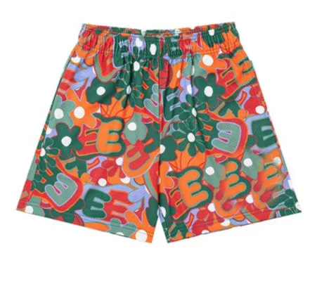 streetwear Custom  Polyester Casual Fiess Running Loose Men Basketball Mesh Summer Shorts457_voghion.com