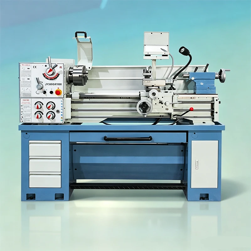 Metal Lathe Machine CQ6236 Horizontal Bench Lathe 1000mm Medium Duty Manual Engine Lathe