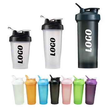 500ml Wholesale Custom Logo Sport Gym Drink Waterbottle Blender Protien ...