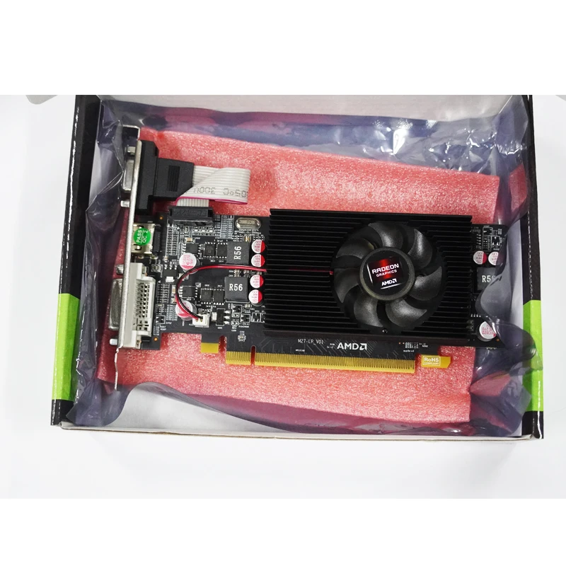  Radeon R7 350 4gb Gddr5 Vga/dvi Computer Graphics Card 128bit Video Card