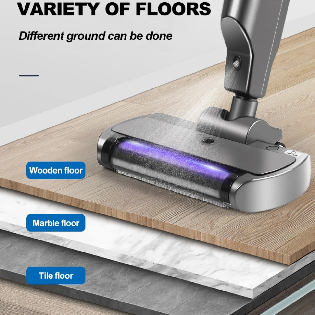 Japan Best Selling Wireless Handheld Rechargeable Electric Mop Floor Cleaner With Water Spray