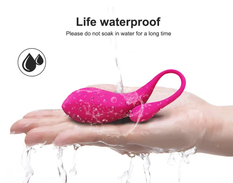 Powerful Vibrating Love Egg Wireless Remote Control Vibrator Female For