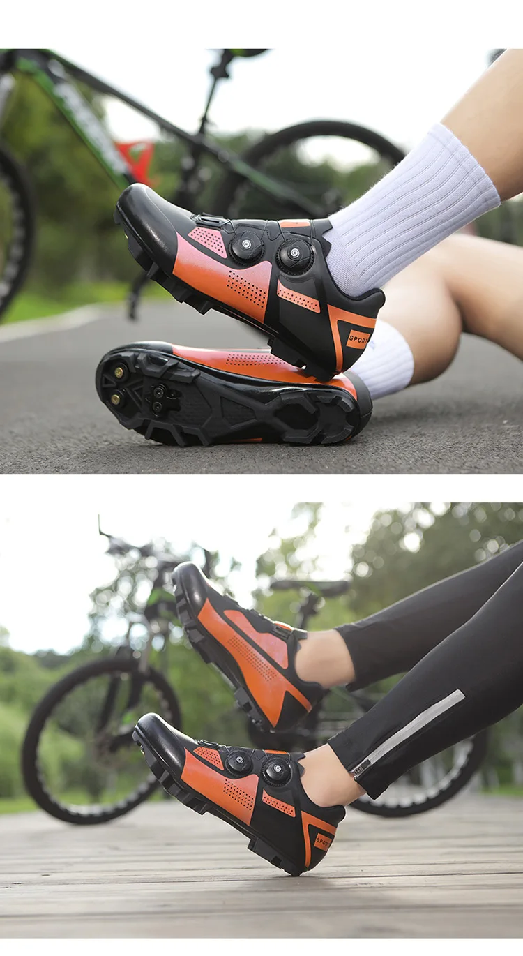 Mtb Shoes Cleats Men Speed Cycling Sneaker Flat Racing Road Bike Shoes