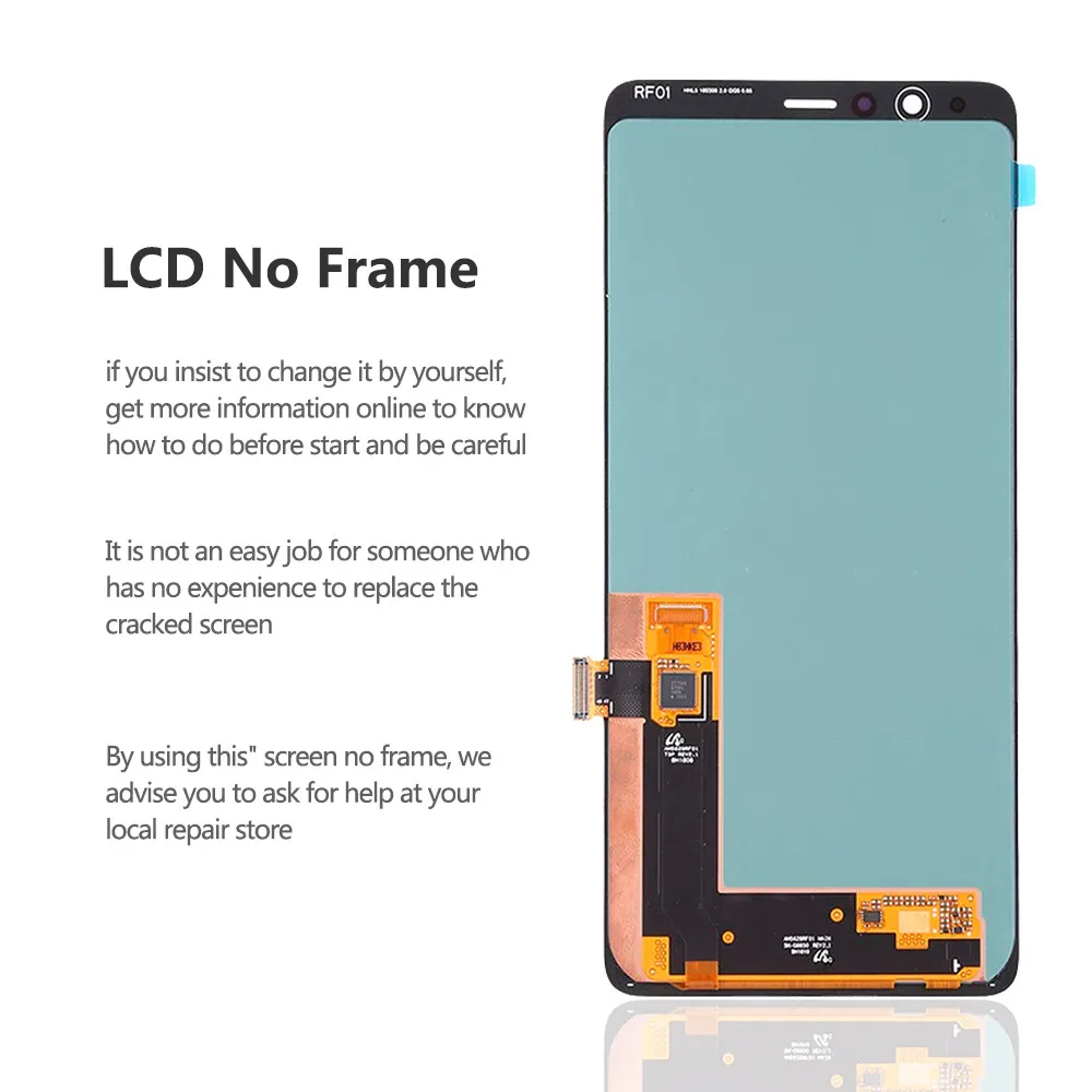 Factory price Mobile Phone LCD for Samsung for galaxy a8 star G8850 lcd screen Display replace lcd touch screen display