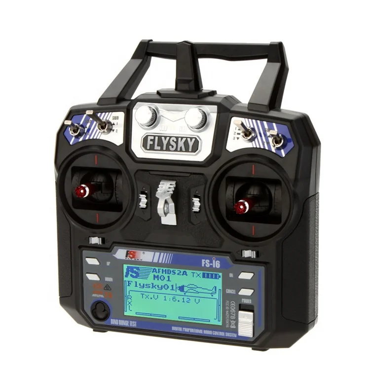 Flysky I6 Remote Control FS-i6 Transmitter and Receiver IA6 IA6B 2.4G 6CH 6 Channel AFHDS RC FPV Drone Remote Controller H25e26bd736da4cab994b08dd12cb54d8C