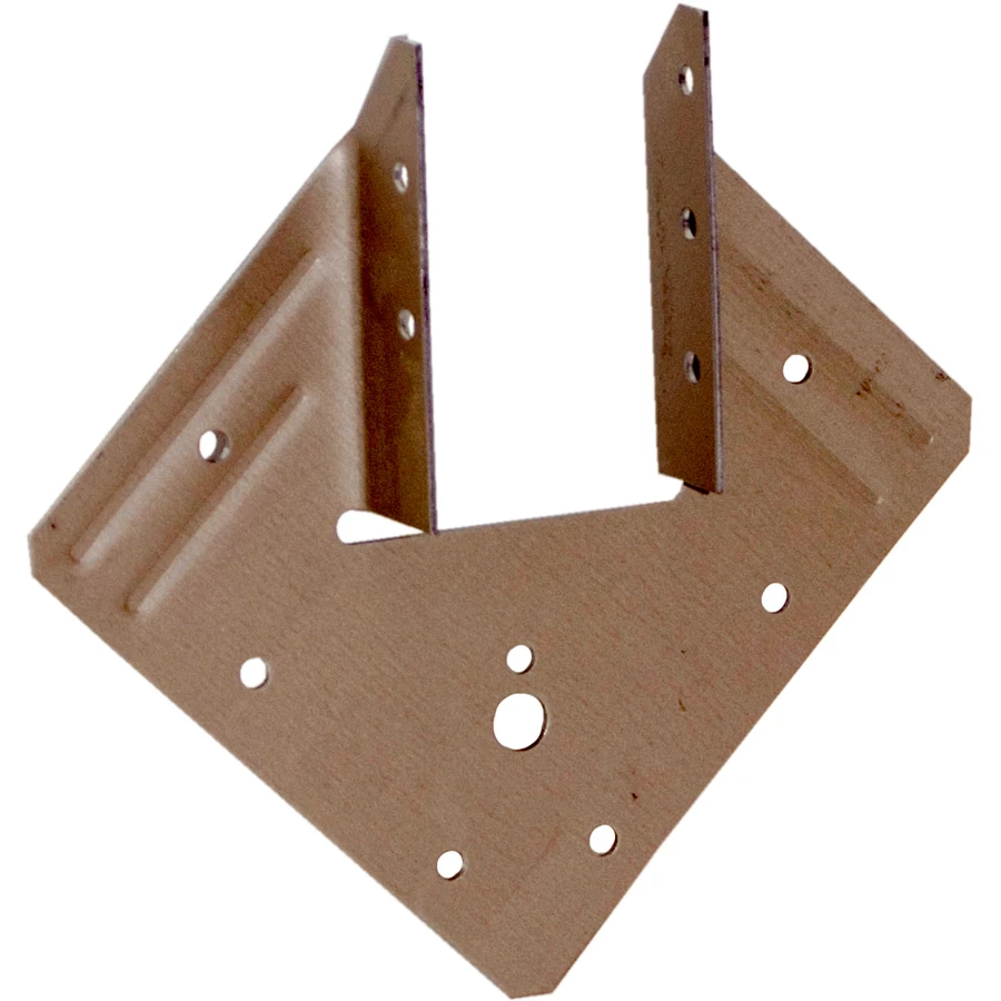 Custom Galvanized/Powder Coating Metal Support for Wood Frame Steel Aluminum Folding Bending Metal Beam Brackets for Wood Beams