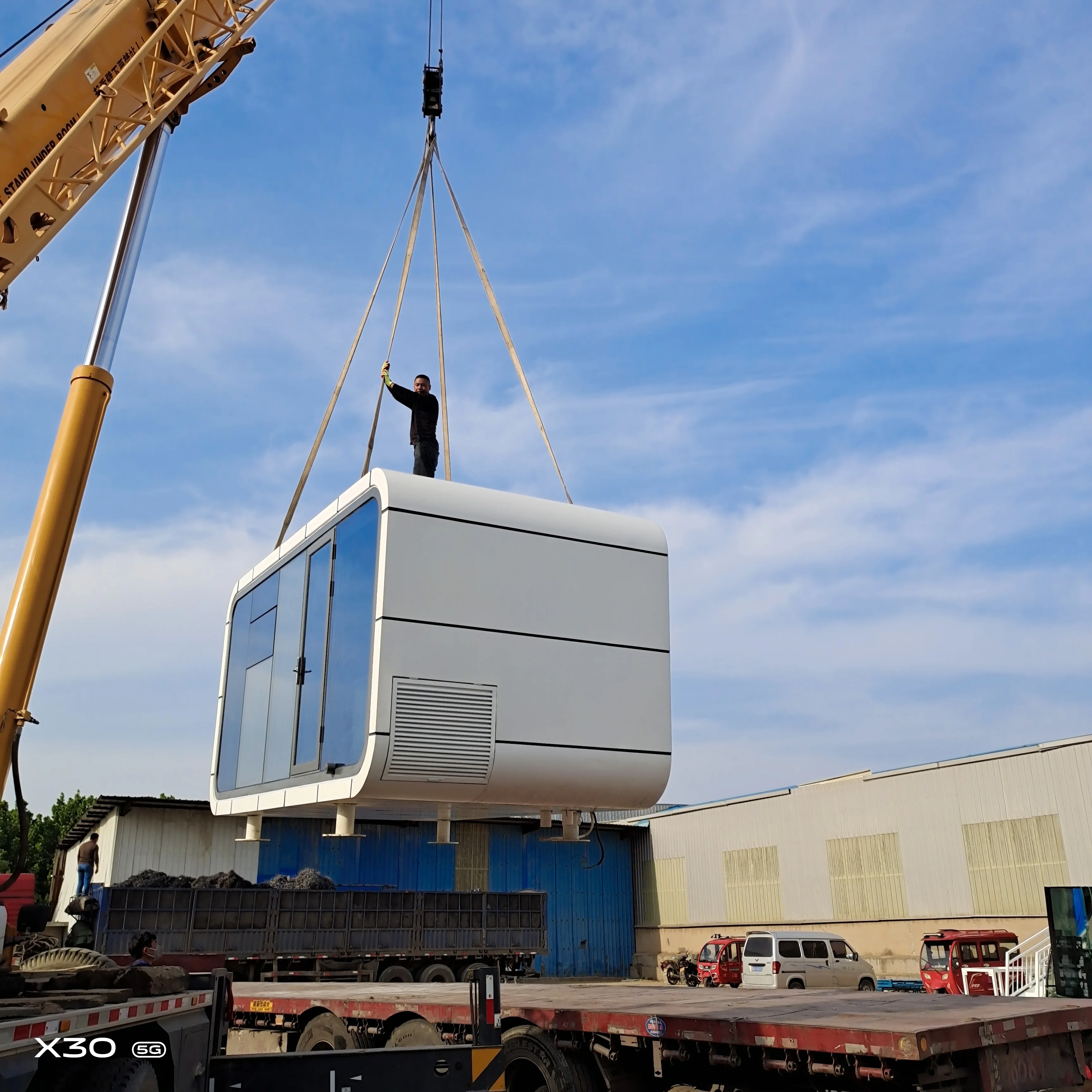 Luxury Modular Container House Homes 40ft Luxury Prefabricated House