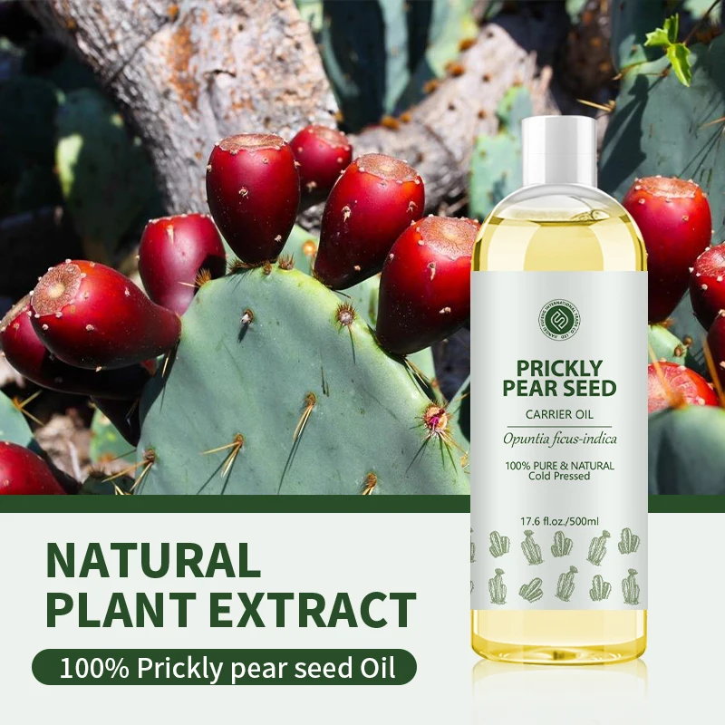 Organic Prickly Pear Cactus Seed Oil - 100% Pure Natural