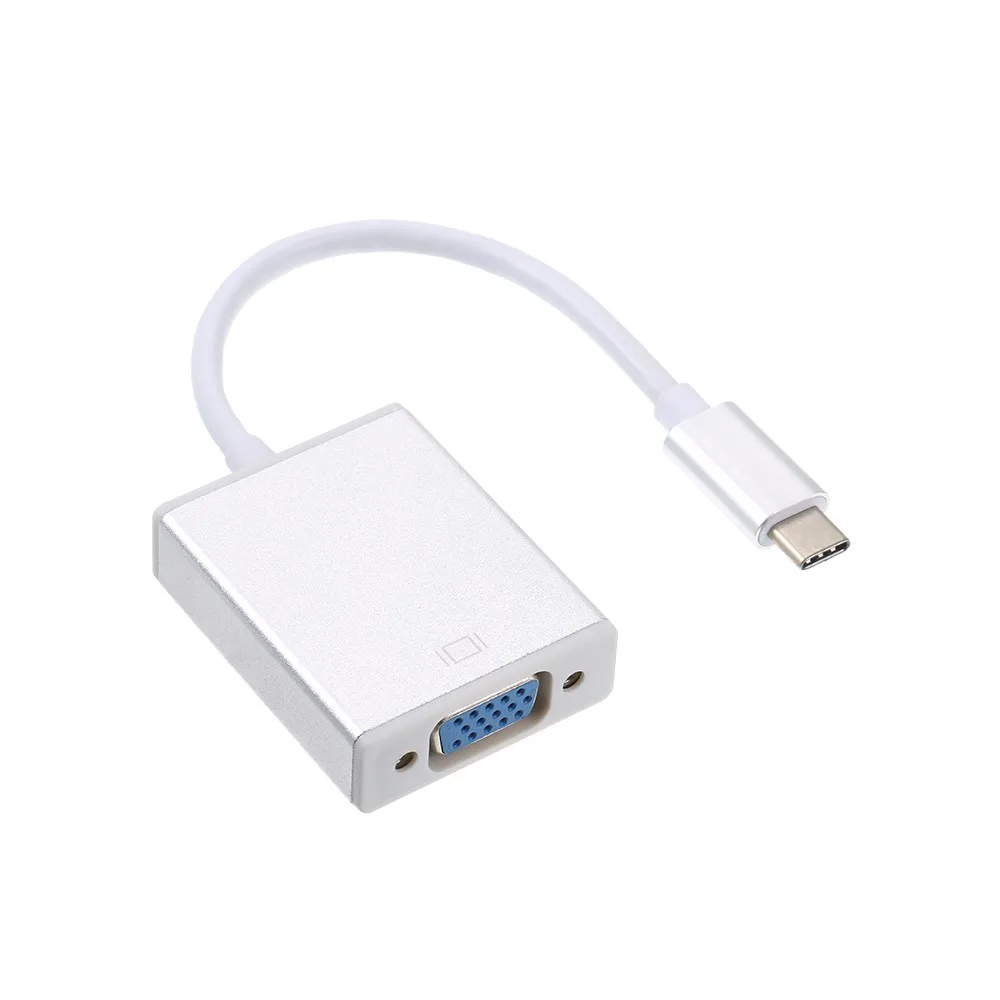 Female Vga Adapter Cable Converter,Usb-c