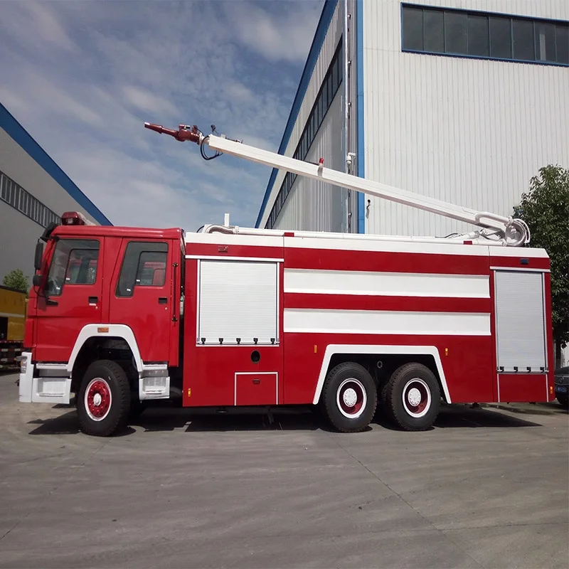 SINOTRUK HOWO 6x4 6x6 аварийно-спасательная 18 м водонапорная башня пожарная машина водяная пена танкер пожарная машина пожарный насос автомобиль