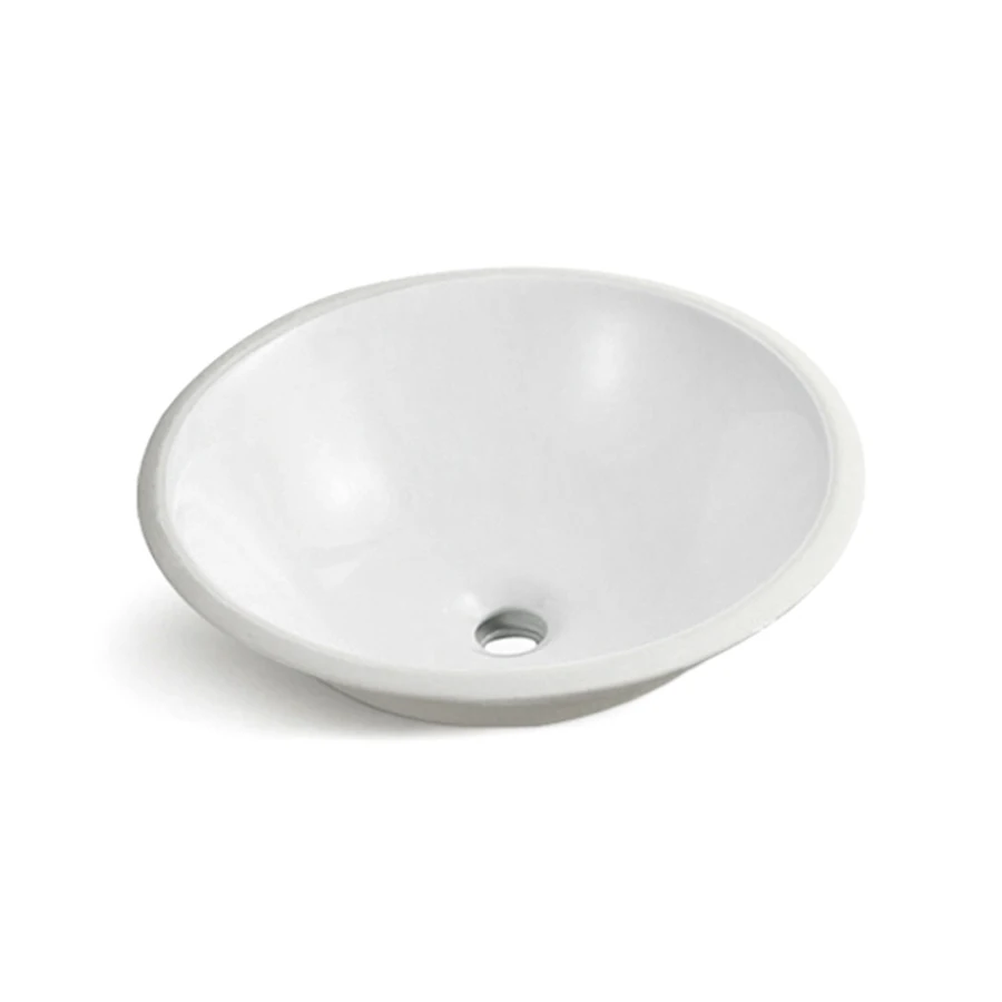 Mini Small Size White Color Thailand Style Under Counter Wash Hand Basin