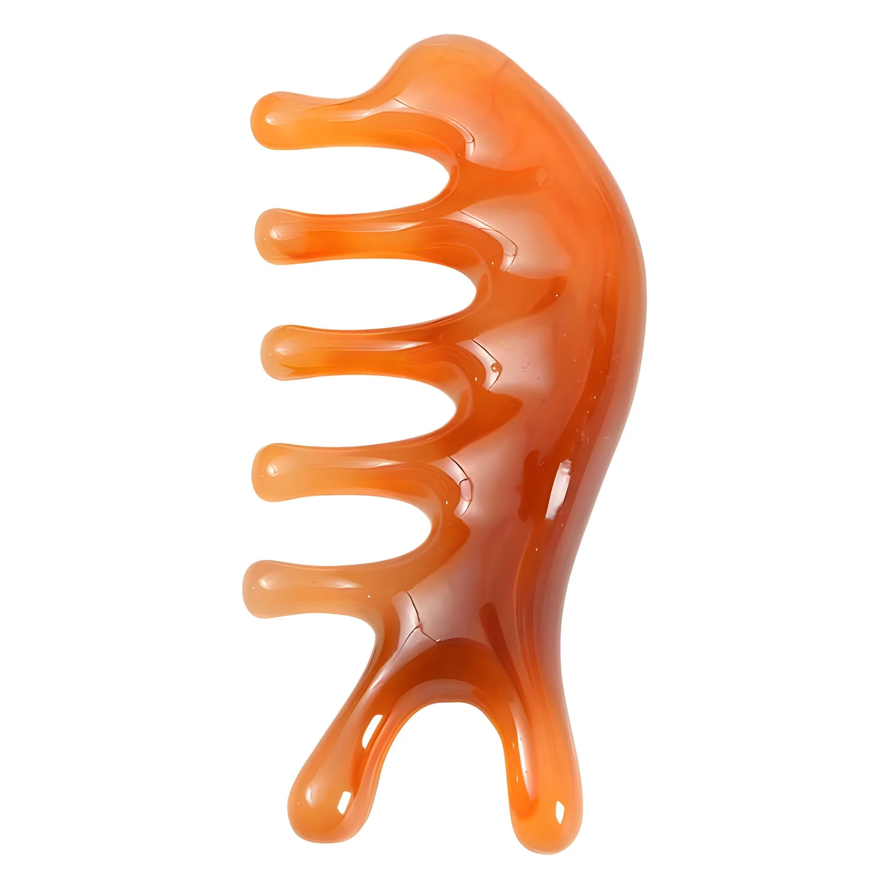 Dolphin Comb Multifunctional Massage Comb for Beautiful Nose Hair Press Dredge Meridians Universal Pressing Head Therapy at Home