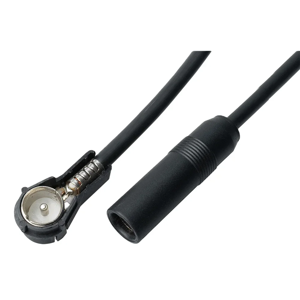 Mini JASO Male Plug to JASO Female Jack Metal Car Antenna Aerial  Cable Adapter Adaptor for Automotive Use DIN Type Connectors