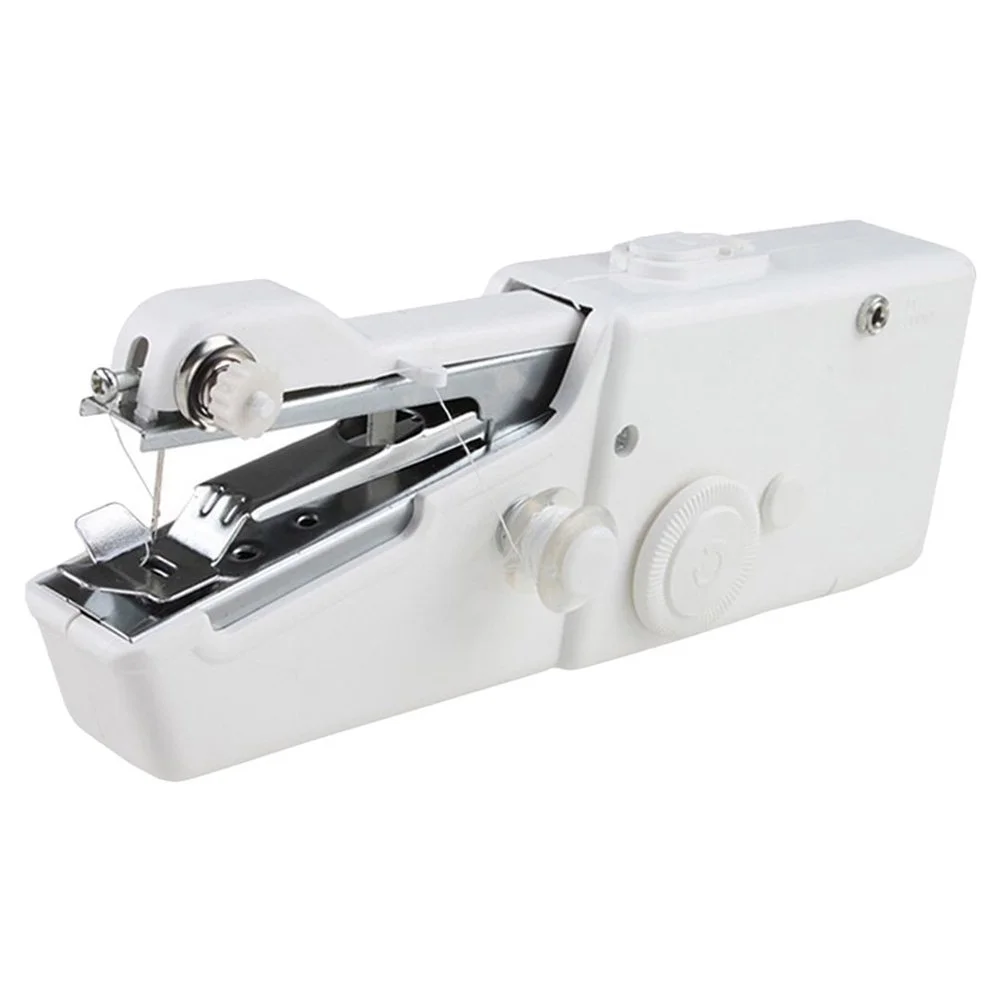Mini Handheld Sewing Machine Manual Shoes Sack Portable Home for Sale Locking Button Hole Hand Operated Stitch Multifunction