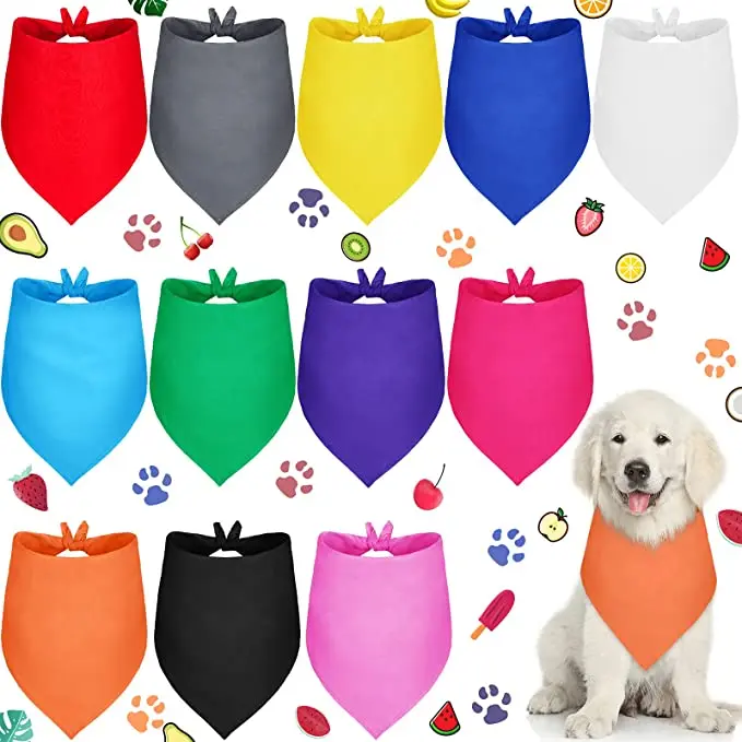 Plain dog best sale bandanas wholesale