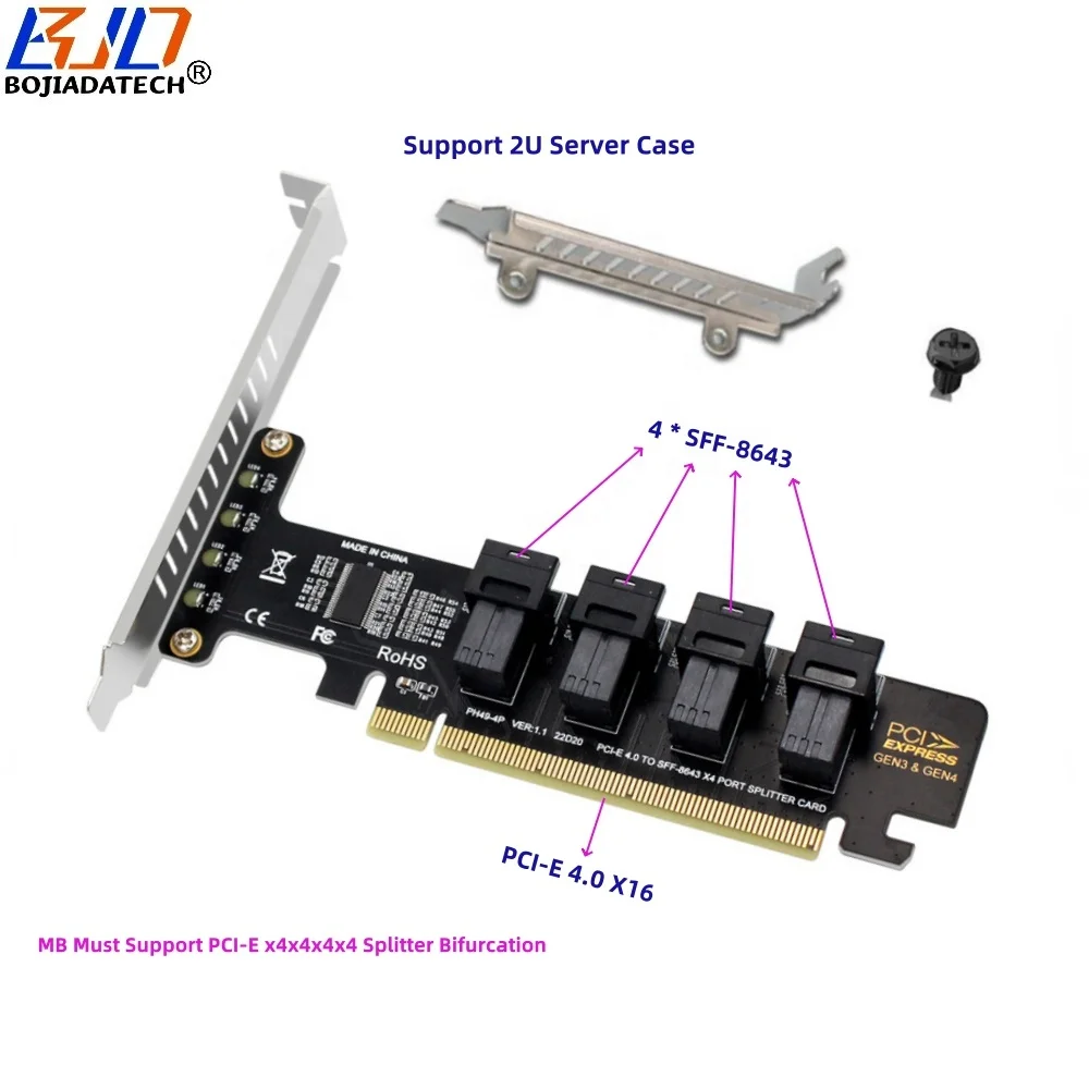 Am4 Motherboard BEYIMEI PCIE SATA Card 16 Ports, Gbit/s SATA