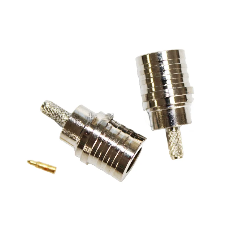 Top Manufacturer QMA-C-J1.5 RF Coaxial Connector QMA Male Connector for RG174 RG316 Cable