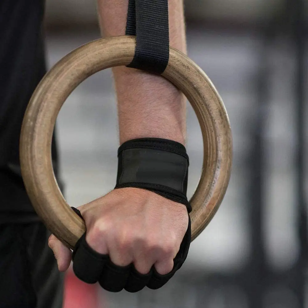 Бодибилдинг фитнес-перчатки браслет Гантели Перчатки на пол пальца Gloves-Belt.Sports