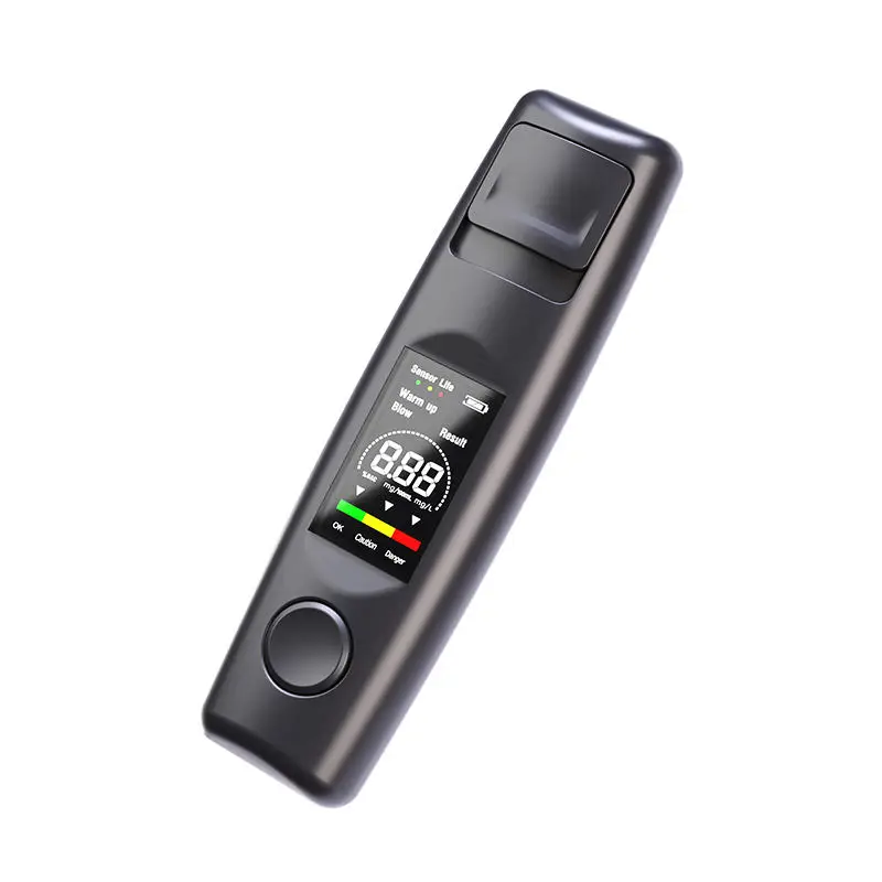 Dropshipping Professional Accurate Detection Small Handheld Digital Breathalyzer Portable Breath Alcohol Tester for Car Drivers