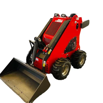 Small 300kg Skid Steer Loader with Mini Pump Fast Delivery From Manufacturer Mini Skid Steer Loader Attachment