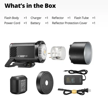 New Godox AD600ProII 600ws Outdoor Flash TTL High-speed With 2.4G Wireless X System Ad600bm Upgraded detail image